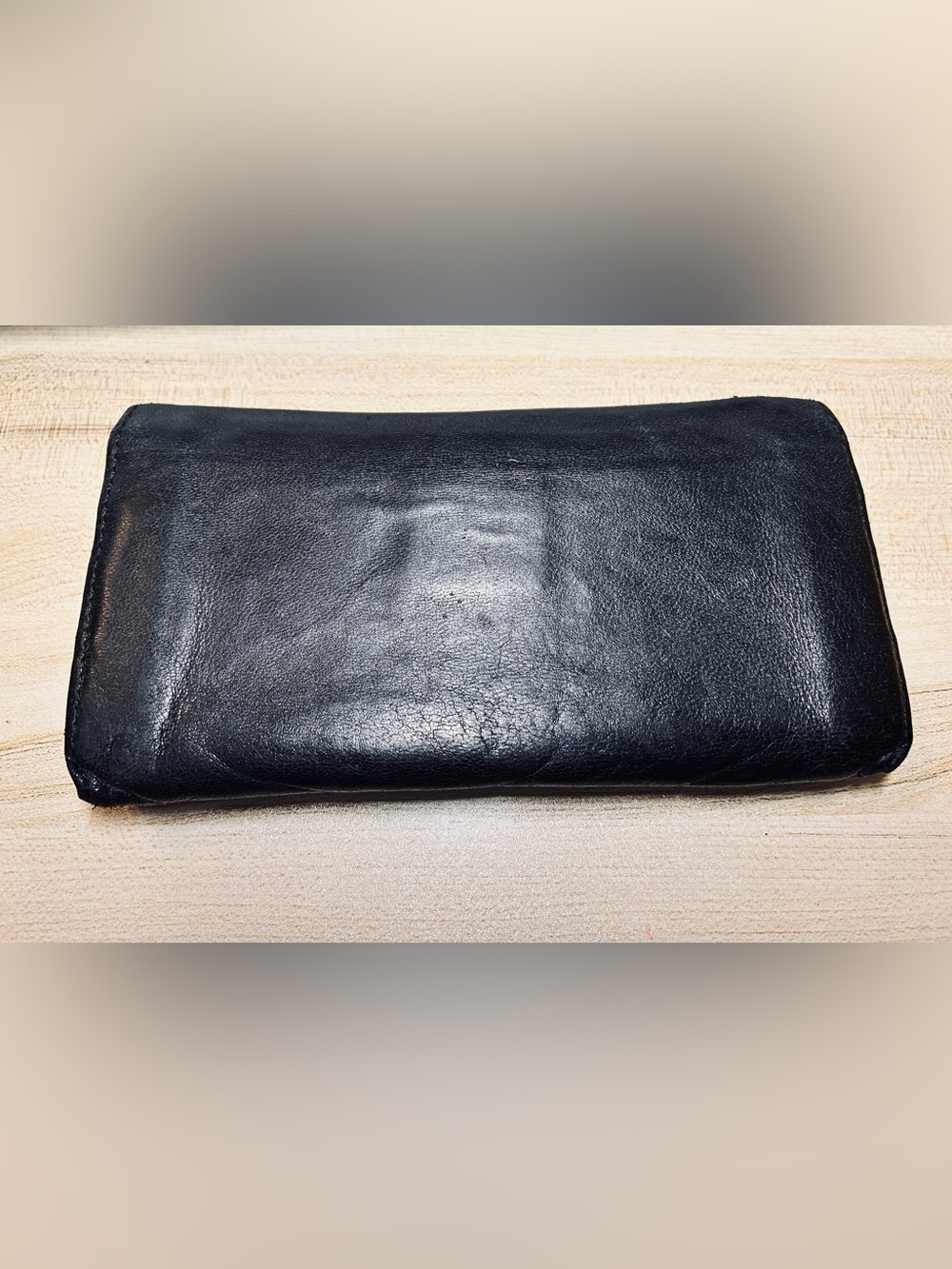 Vivienne Westwood Vintage Black Leather Wallet with Orb Logo GC - Picture 3 of 15